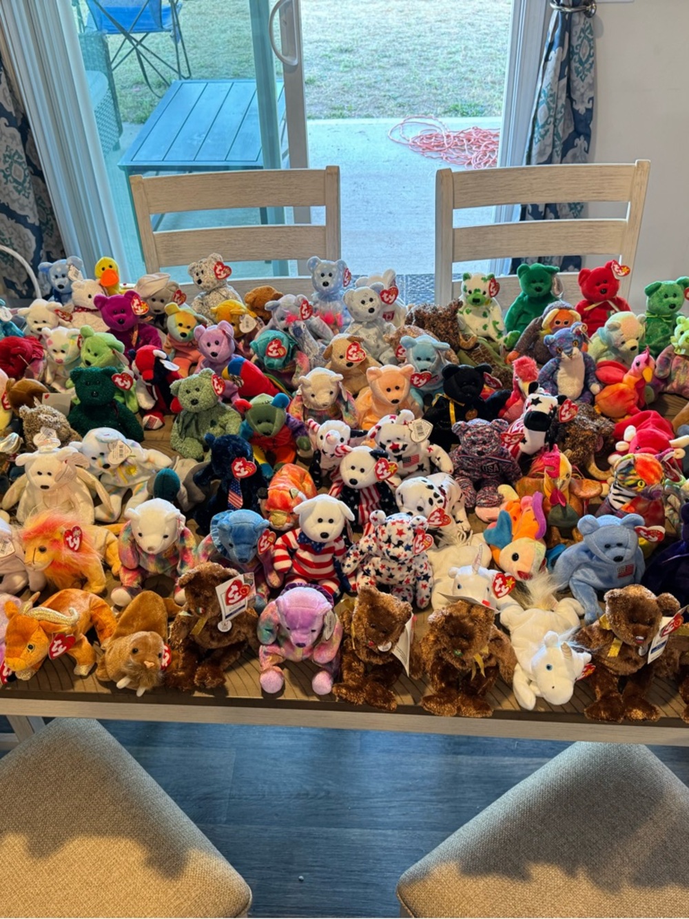 Ty Multicolored Assorted Beanie Plush Collection